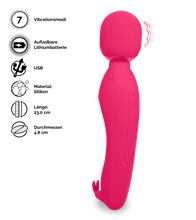 Load image into Gallery viewer, Wand Massager mit Rabbit Nirvana