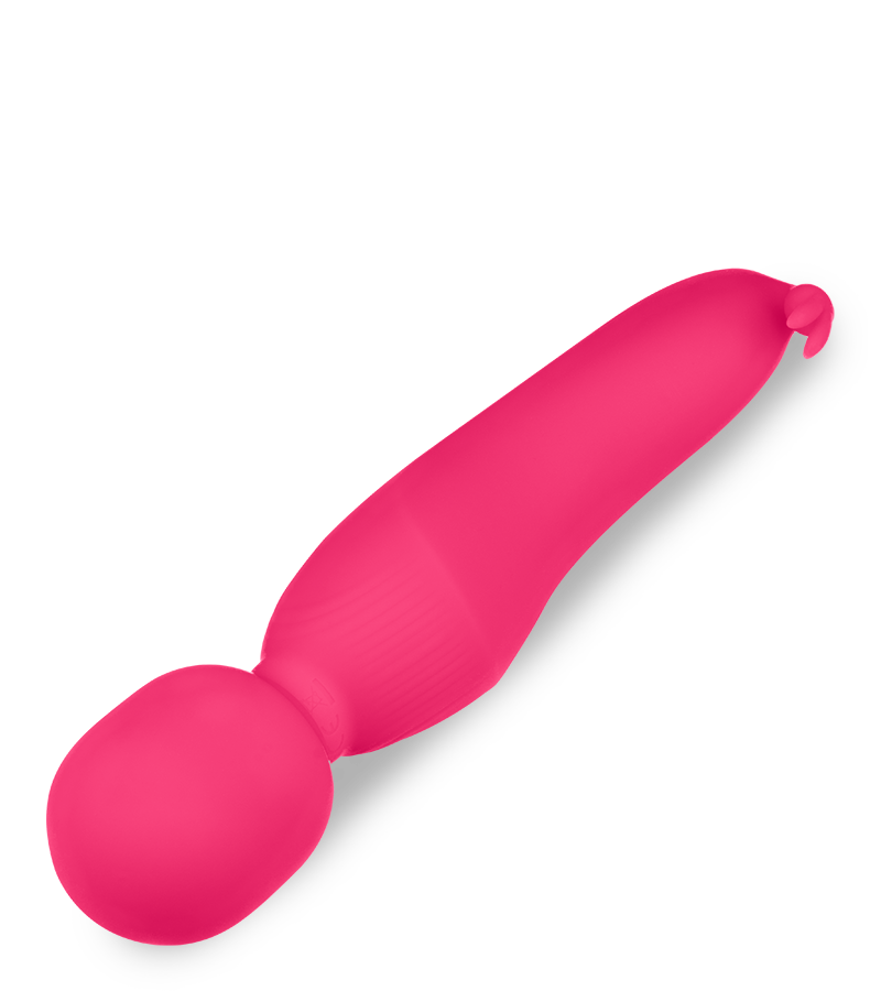 Wand Massager mit Rabbit Nirvana