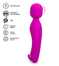 Load image into Gallery viewer, Wand Massager mit Rabbit Nirvana