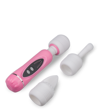 Load image into Gallery viewer, Wand Vibrator Magic Massager mit 3 Aufsätzen