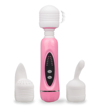 Load image into Gallery viewer, Wand Vibrator Magic Massager mit 3 Aufsätzen
