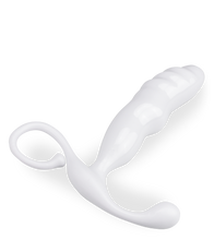 Load image into Gallery viewer, Weißer Prostata-Plug Thor, L-Größe