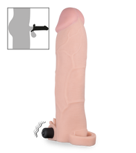 Load image into Gallery viewer, XXL-Silikonsleeve im realistischen Penisdesign