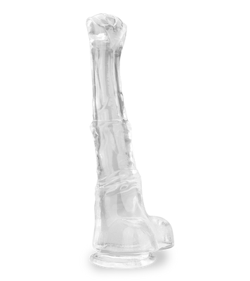 XXXL-Pferdedildo mit Saugnapf